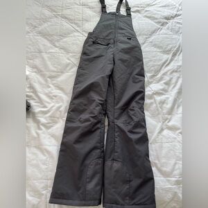 Gray youth ski / snow overalls